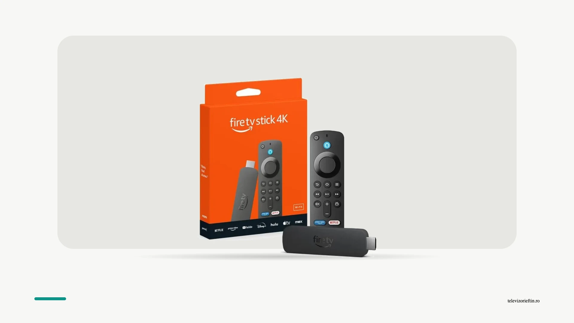 Fire TV Stick 4K si HD de la Amazon, de pe eMAG