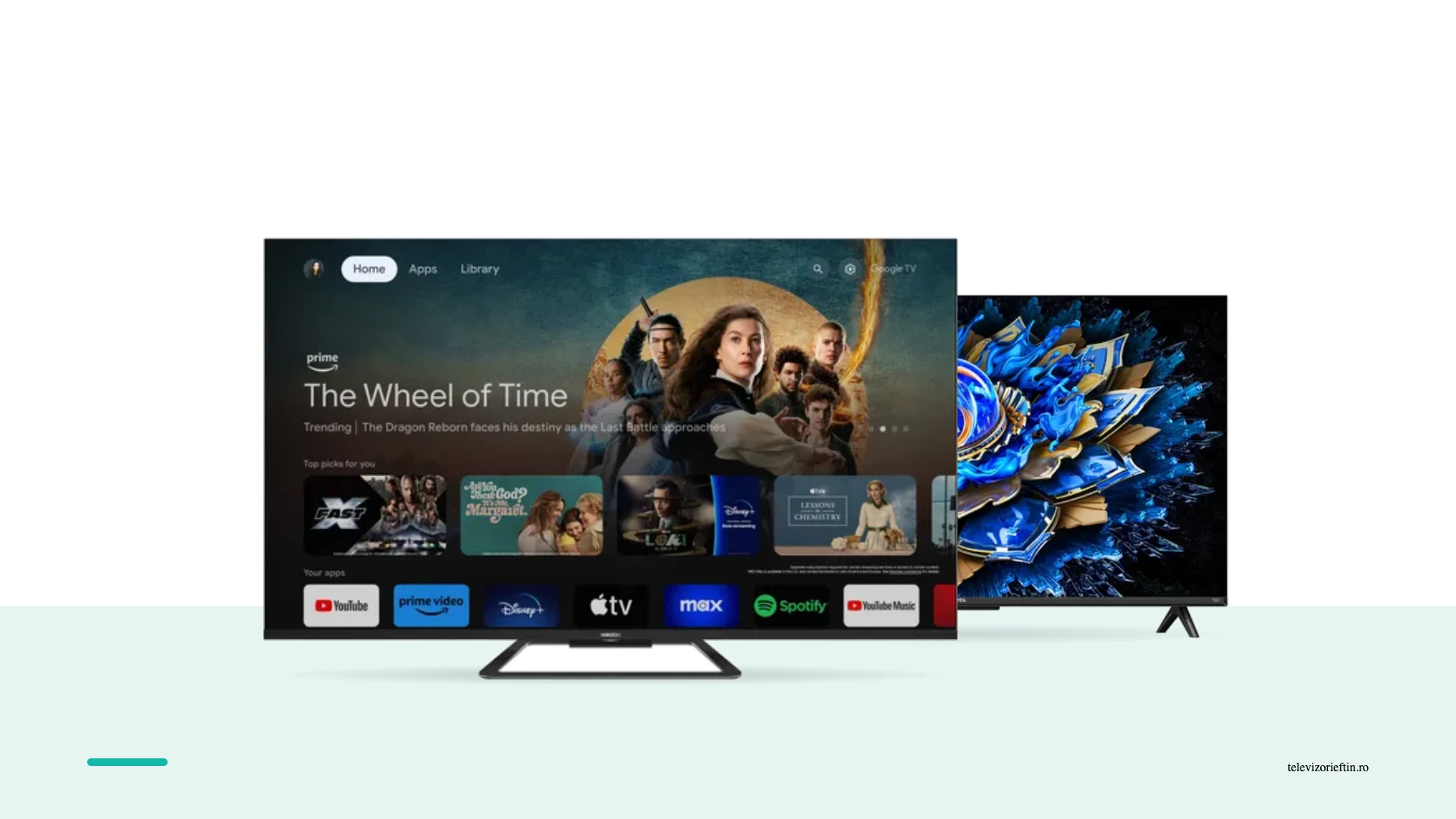Televizoare QLED ieftine de pe eMAG, comparate cu gamele OLED