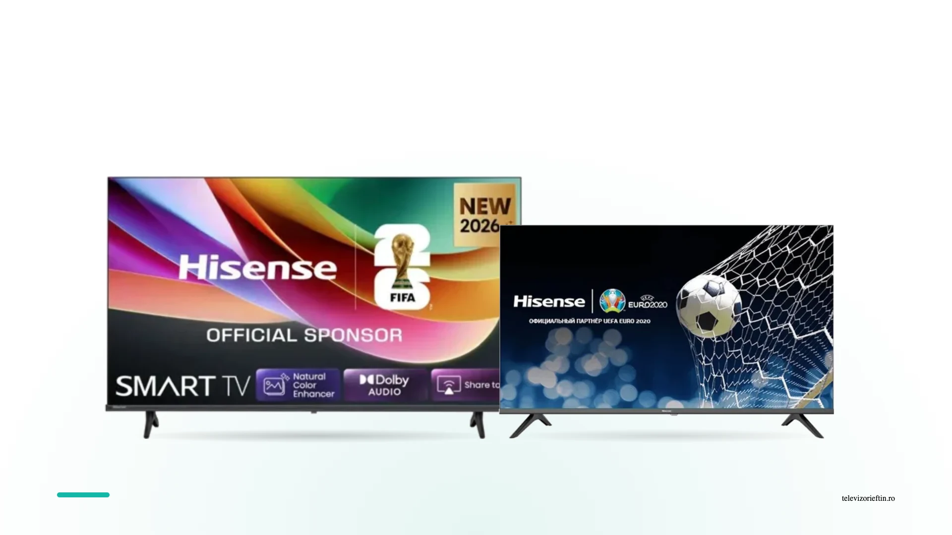 Televizoare Hisense ieftine de 32 si 40 de inch de pe eMAG