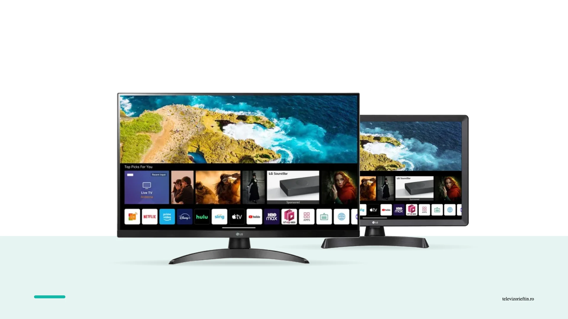 Televizoare-monitor LG de pe eMAG, de 60 si 68 cm