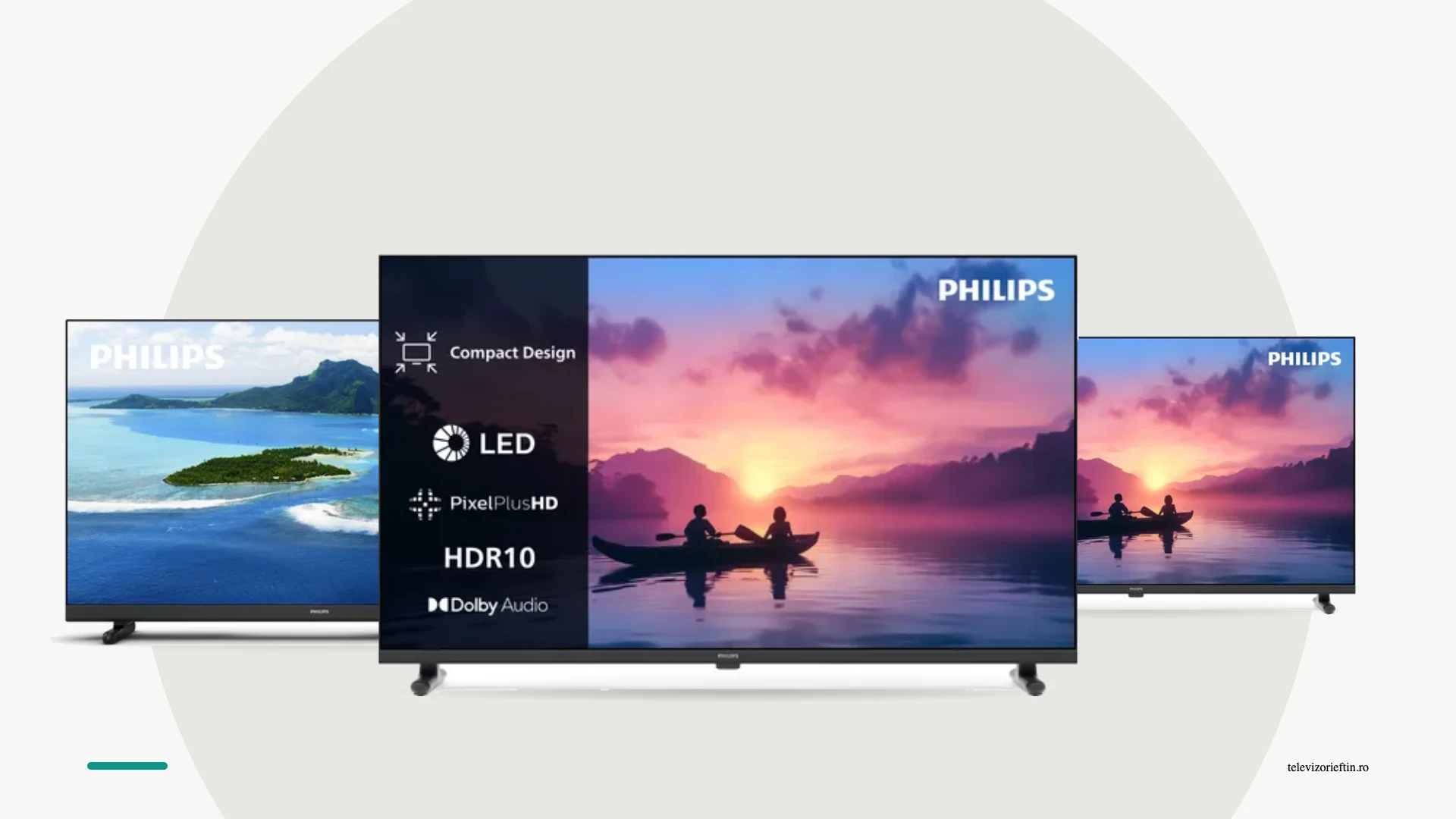 Televizoare Philips ieftine de 32 si 40 de inch de pe eMAG