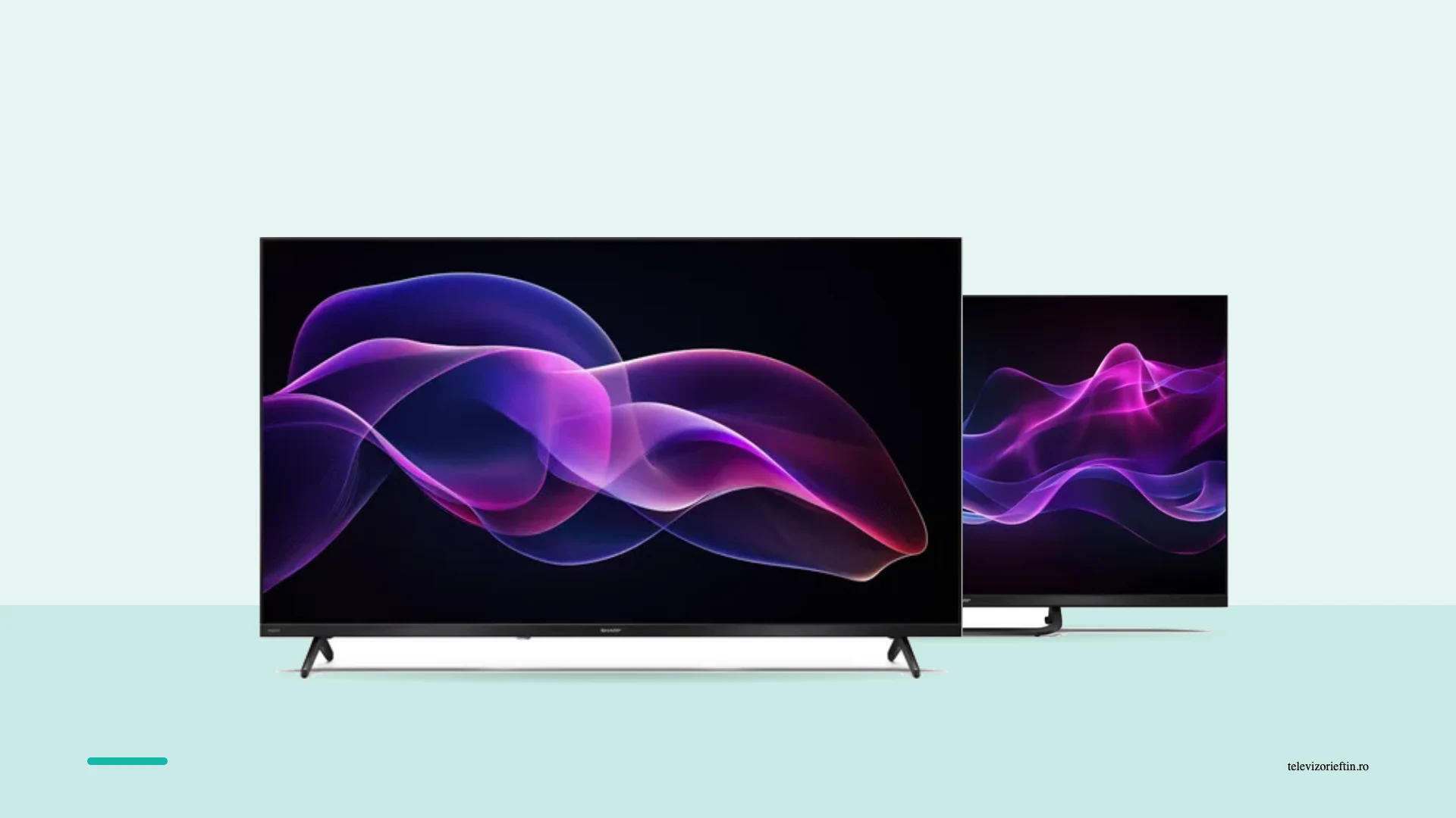Televizoare Sharp ieftine de pe eMAG, cu QLED si Google TV