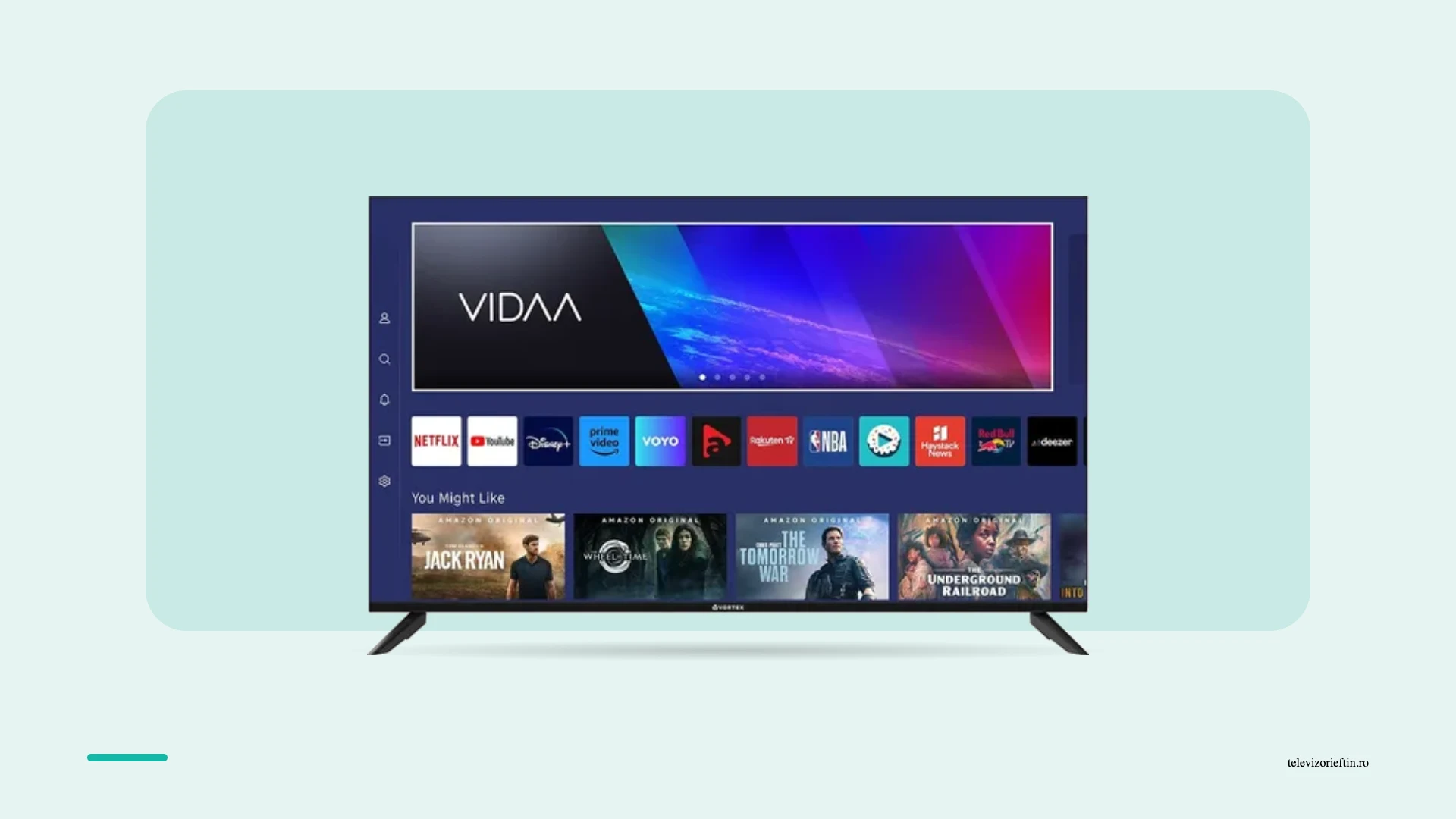 Televizoare Vortex ieftine de 24, 32 si 40 de inch de pe eMAG