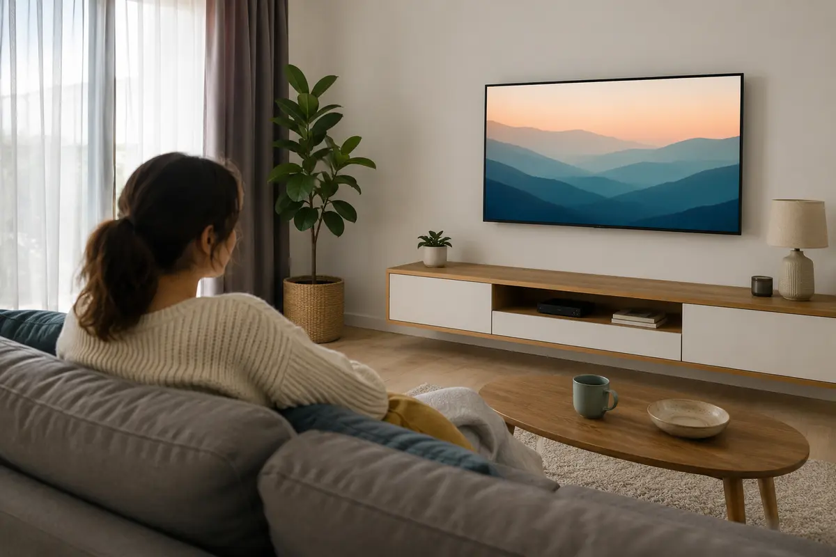 Distanta de vizionare pentru un televizor de 43 inch