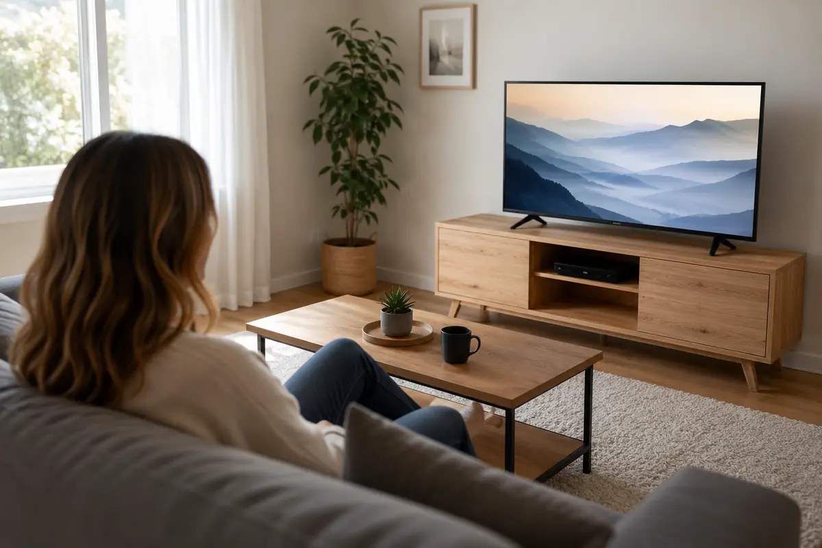 Distanta de vizionare la un televizor de 40 inch