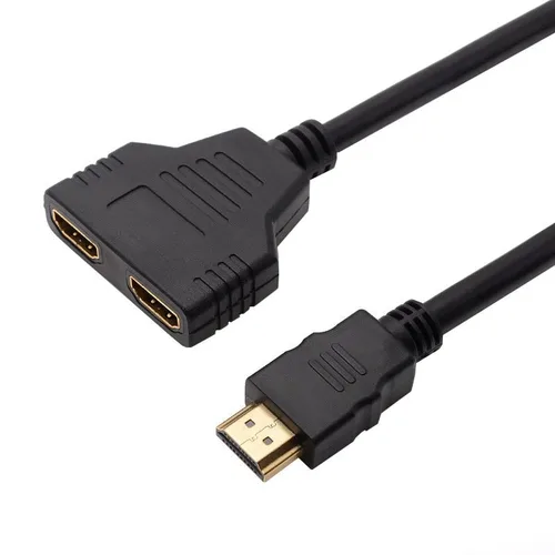 Cablu adaptor splitter HDMI, 1 tata la 2 mama, Full HD