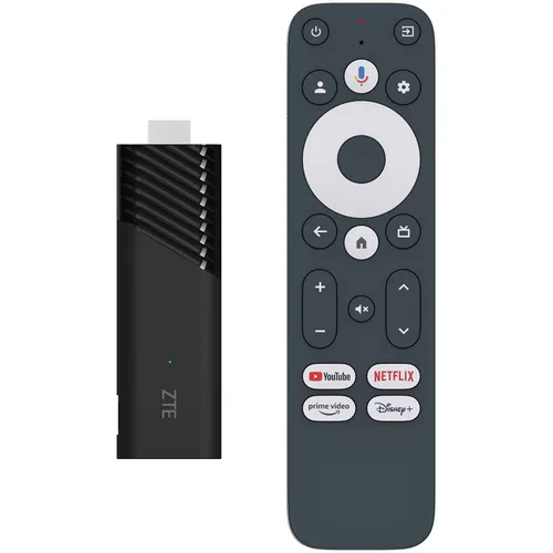 Mediaplayer ZTE Stick ZXV10, 4K Ultra HD, Google TV