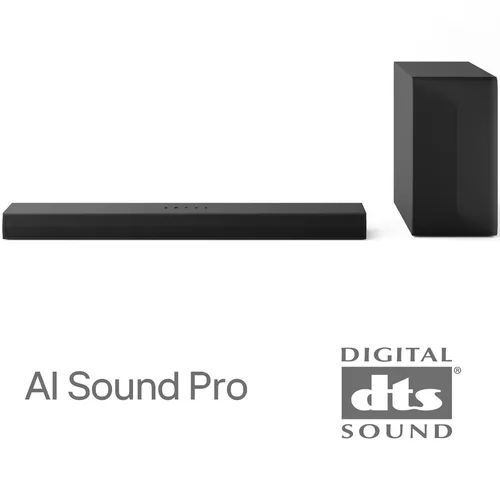Soundbar LG S60T, 3.1, 340 W, subwoofer wireless