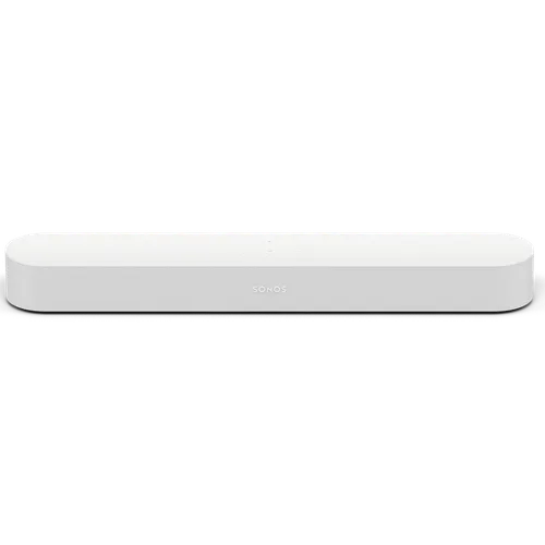 Soundbar Sonos Beam 2, Dolby Atmos, Wi-Fi, alb