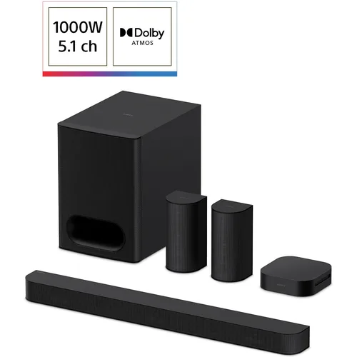 Soundbar Sony BRAVIA Theatre System 6 HT-S60, 5.1, 1000 W