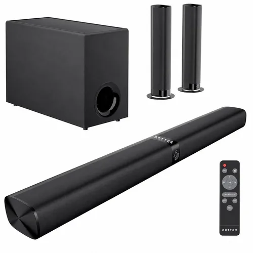 Soundbar wireless ROTTER 2.1 cu subwoofer