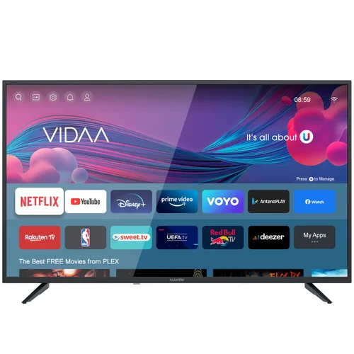 Televizor Allview LED 43iPlay6000-U, 109 cm, Smart, 4K Ultra HD, Clasa F