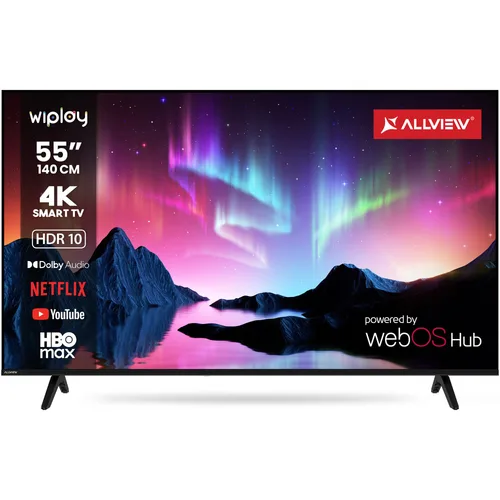 Televizor Allview LED 55WiPlay6301-U, 139cm, Smart, 4K Ultra HD, Clasa E