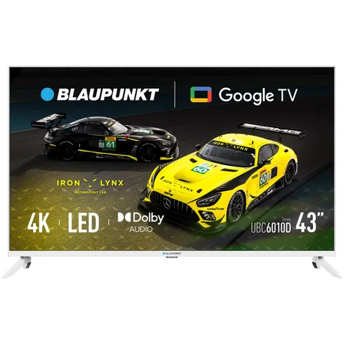 Televizor Blaupunkt LED 43UBG6010S, 109 cm, Smart Google TV, 4K