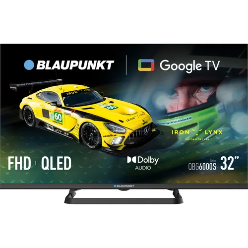 Televizor Blaupunkt QLED 32QBG6000S, 81 cm, Smart Google TV, Full HD