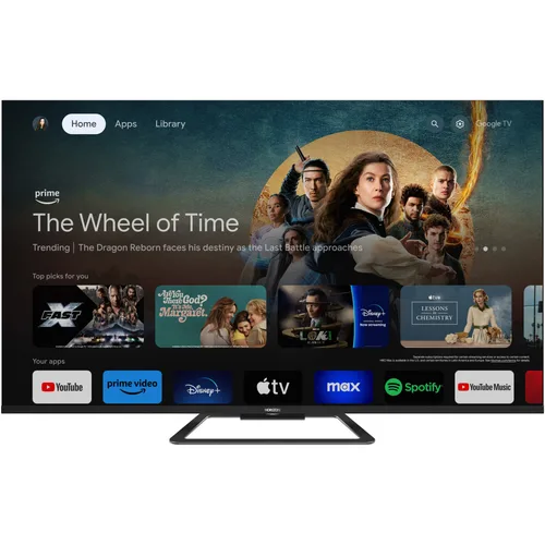 Televizor Horizon QLED 50HQ8590U/D, 126 cm, Smart Google TV, 4K Ultra HD, Clasa F (Model 2024)