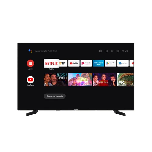 Televizor Hyundai 43HYN 8100 AN4KHB, 108 cm, Smart Android, 4K