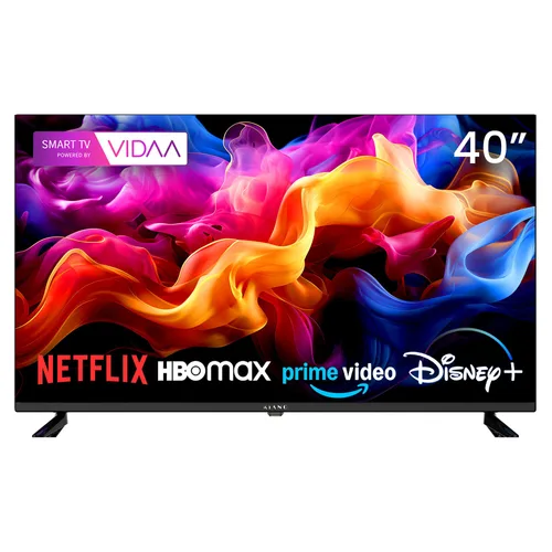 Televizor Kiano Elegance 40', D-LED, Smart TV, DVB-T2/S2, 3x HDMI, 2x USB