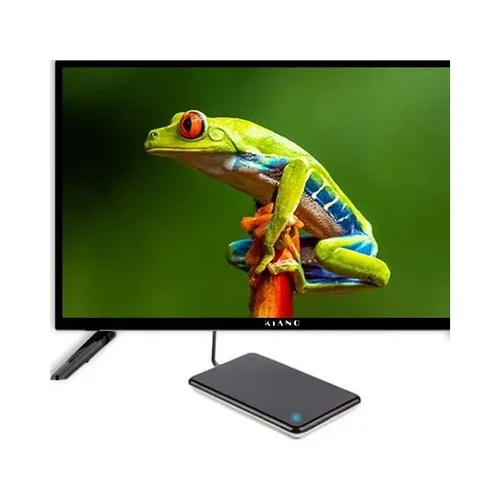 Televizor LED Kiano SlimTV 24", HD, negru, 551x381x172mm