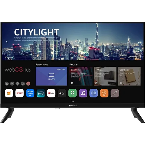 Televizor LED Smart VORTEX V24EVA1HWS, HD, 61cm