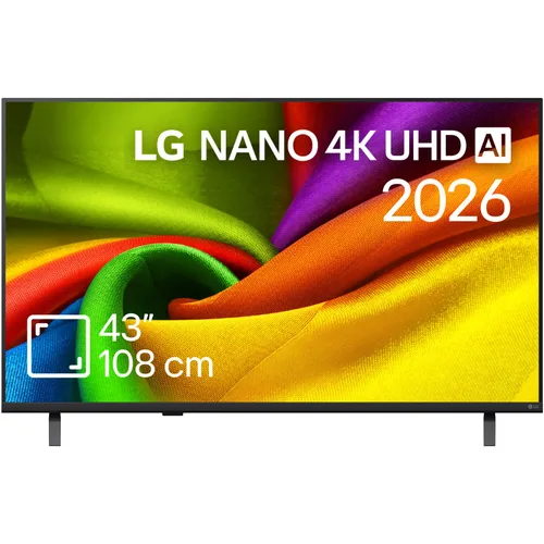 Televizor LG Led 43NU850B3LA, 108 cm, Smart, 4K Utra HD, Clasa G (Model2026)