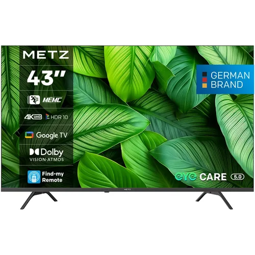 Televizor METZ LED 43MUF7000Z, 109 cm, Smart Google TV, 4K Ultra HD, Clasa F