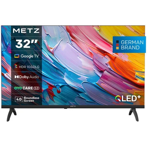 Televizor Metz QLED 32MQF7000Z, 80 cm, Smart Google TV, HD