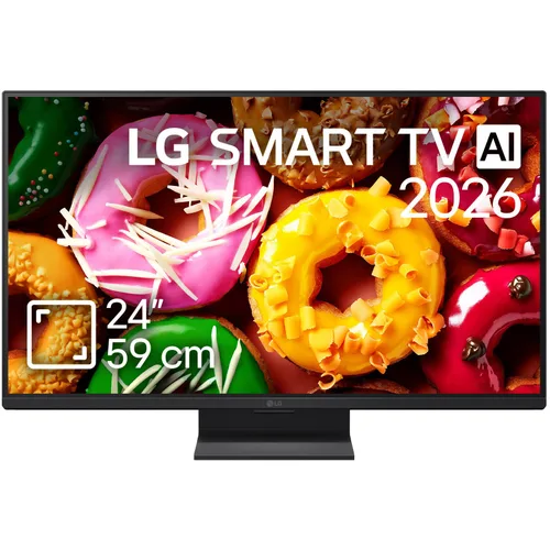 Televizor monitor LG 24LB70003LA, 59 cm, Smart, Full HD, 120 Hz