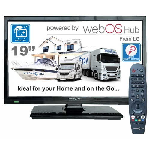 Televizor Smart Unispectra 47 cm, HD, webOS, 12V