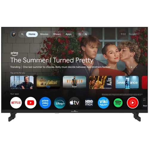 Televizor Smart Tech QLED 32FQ11V, 80 cm, Smart Google TV, Full HD