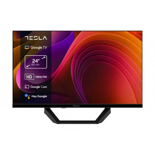 Televizor Tesla 24E655BHS, 60 cm, Smart Google TV, HD