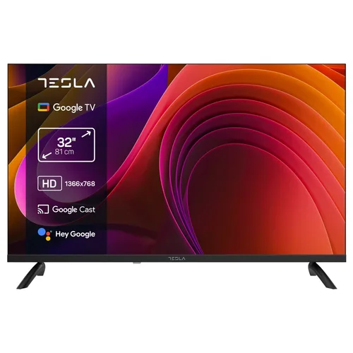 Televizor TESLA LED 32E655BHS, 81 cm, Google TV, HD