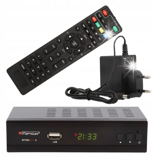 Tuner DVB-T2/C Opticum Nytrobox X H.265, Full HD